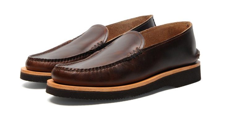 yuketen native slip on g brown