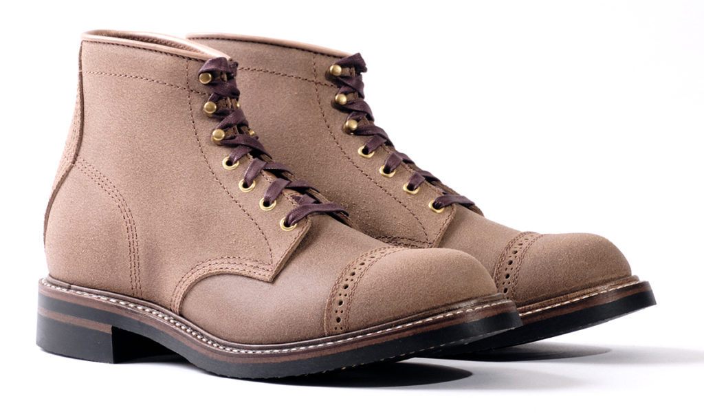 john lofgren combat boots natural chromexcel roughout