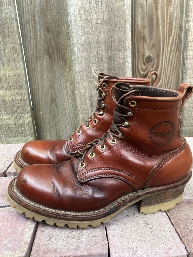 Frank's Boots—Wickett Craig Chestnut English Bridle