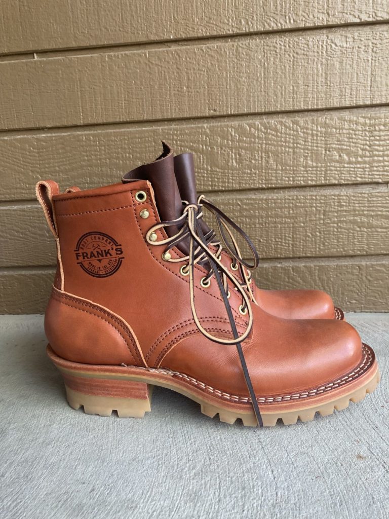 Frank's Boots—Wickett Craig Chestnut English Bridle