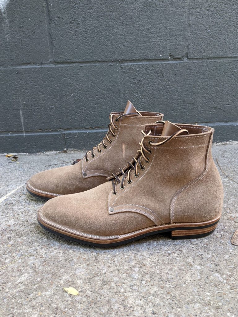 NF Bootmaker Service Boot—Horween Marine Field Roughout—Stitchdown Patina Thunderdome