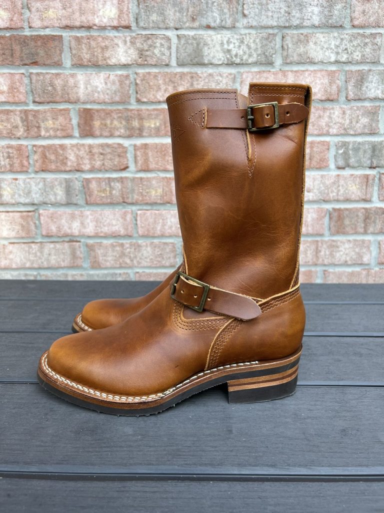 Wesco Boss Engineer—Seidel British Tan Domane—Stitchdown Patina Thunderdome