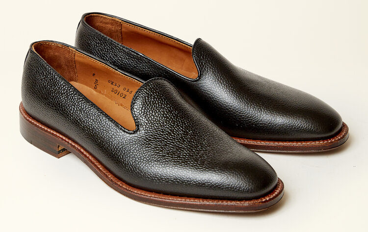 alden brick mortar cassill slip on black regina grain