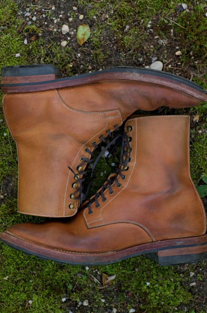 Stitchdown Patina Thunderdome—Benzein TDD-01 Cloe Crust Shell Cordovan