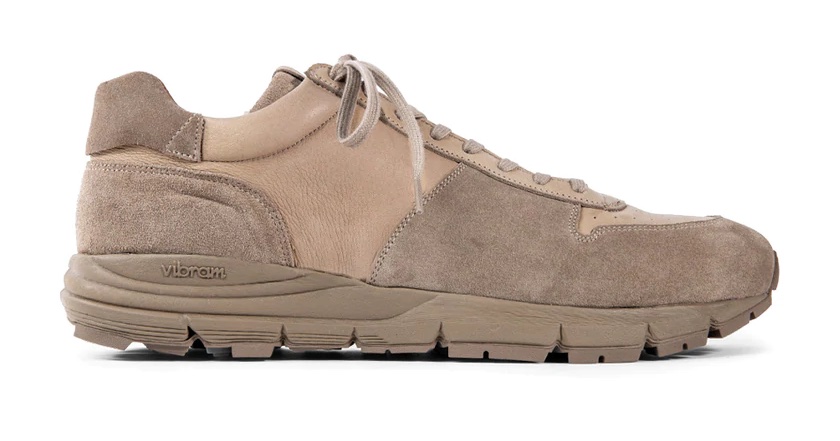 viberg sneaker mole calf suede