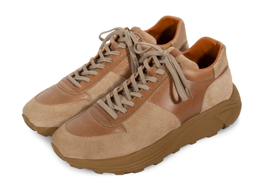 viberg sneaker natural chromexcel