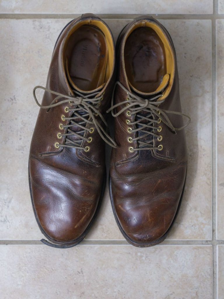 Stitchdown Patina Thunderdome-Viberg Service Boot Horween Rowdy Dachshund