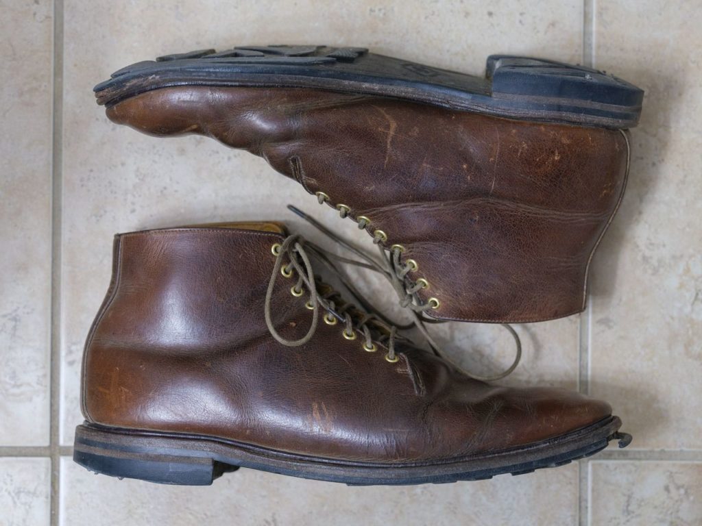 Stitchdown Patina Thunderdome-Viberg Service Boot Horween Rowdy Dachshund