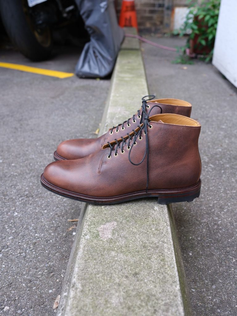 Stitchdown Patina Thunderdome-Viberg Service Boot Horween Rowdy Dachshund