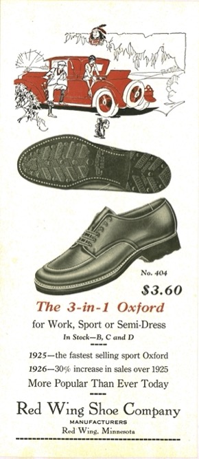 red wing 3-in-1 oxford