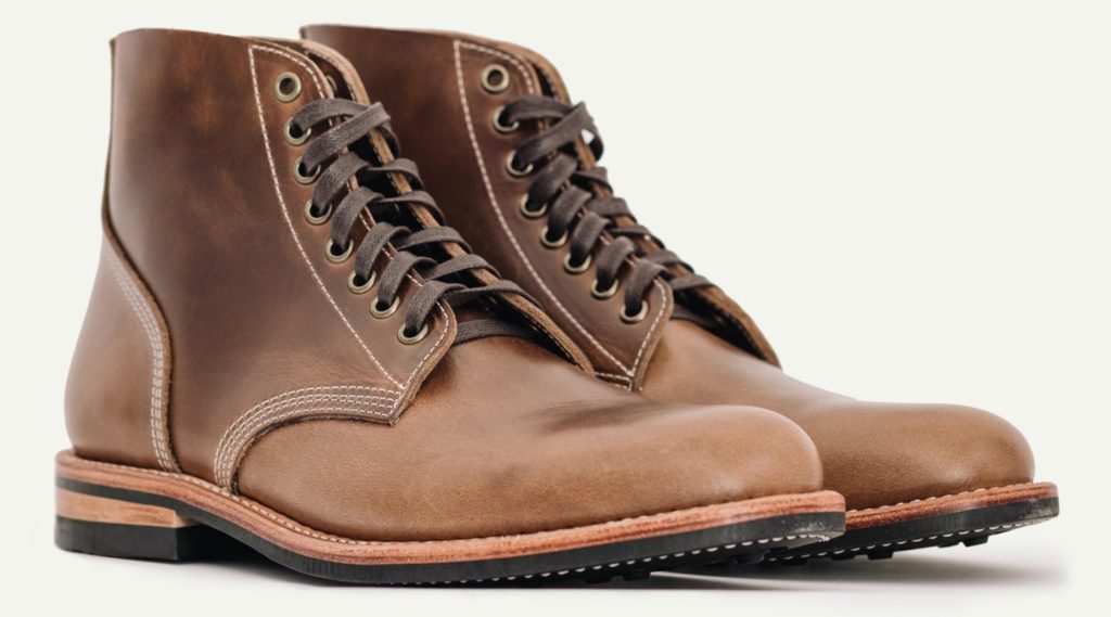 oak street bootmakers field boot natural chromexcel
