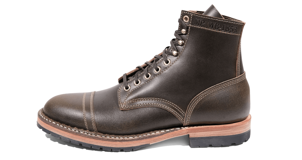 whites boots mp sherman olive waxed flesh