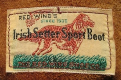 irish setter sport boot tag