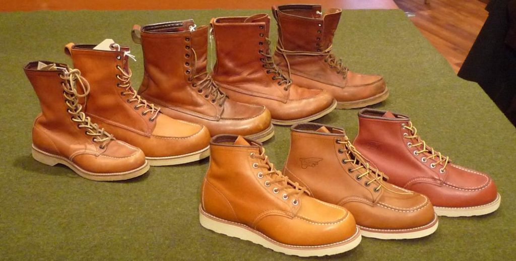 red wing oro leathers