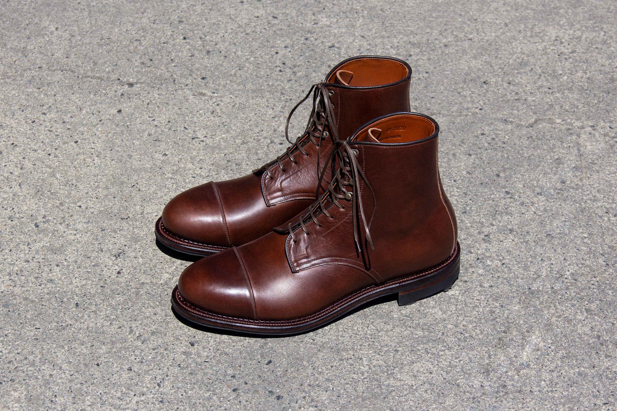 NWT Viberg Halkett boots Old Bronze — Viberg @vibergboot Halkett service boot with  main image 3
