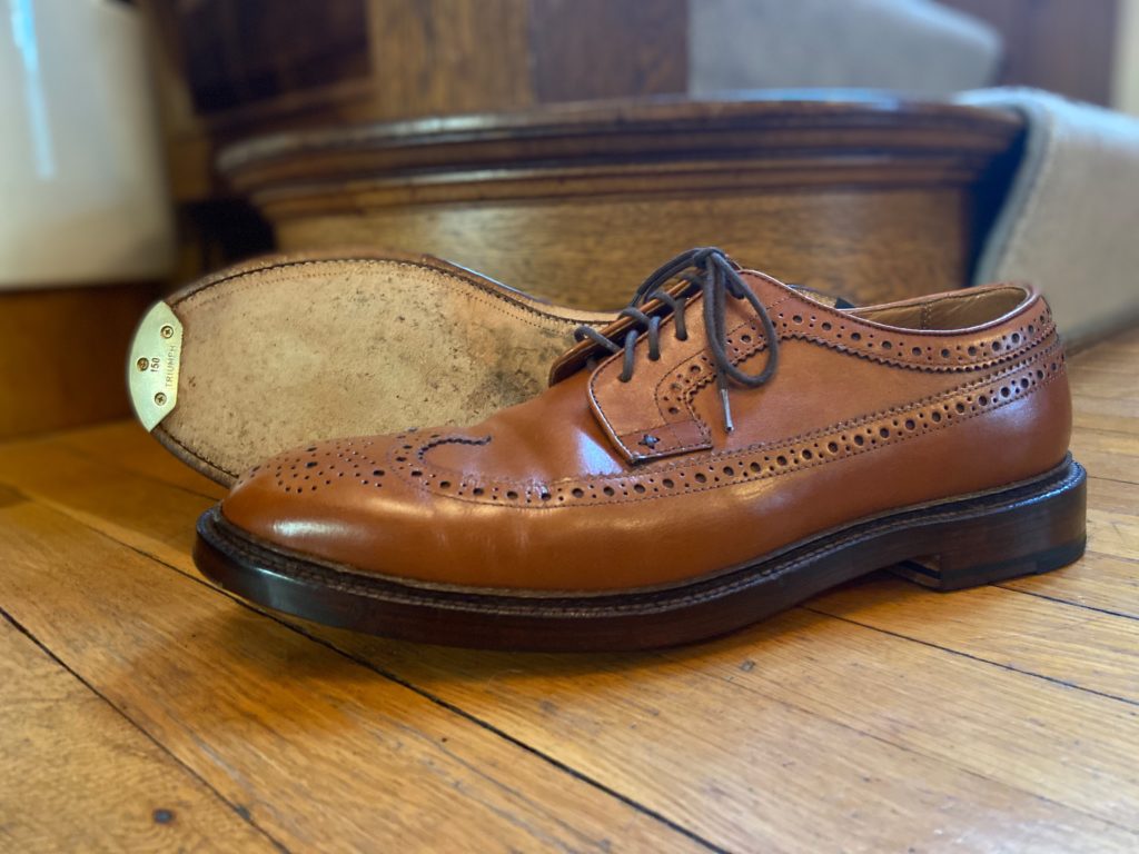 grant stone longwing bluchers toe taps