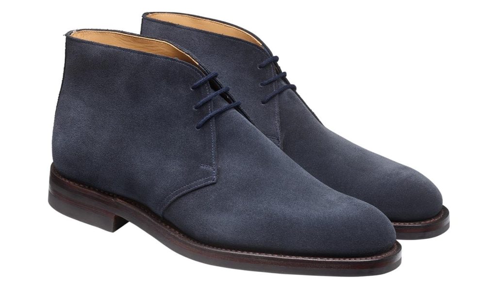 crockett jones chiltern navy suede