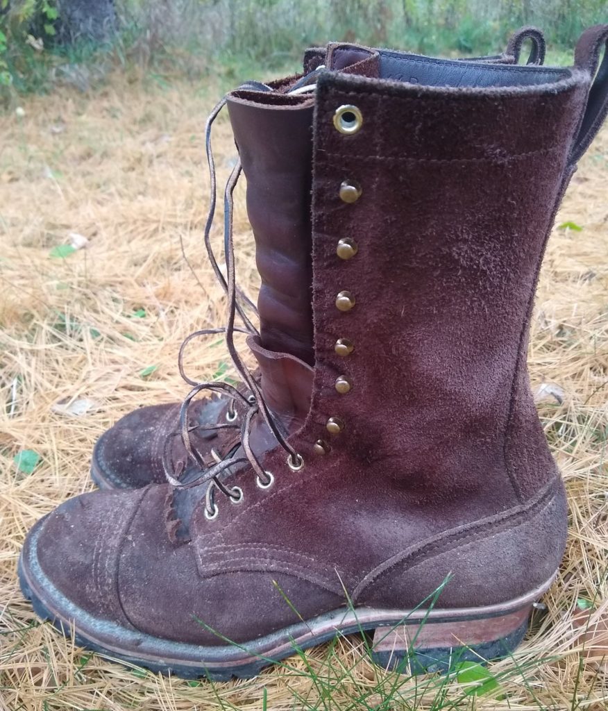 nicks boots builderpro 1964 walnut roughout