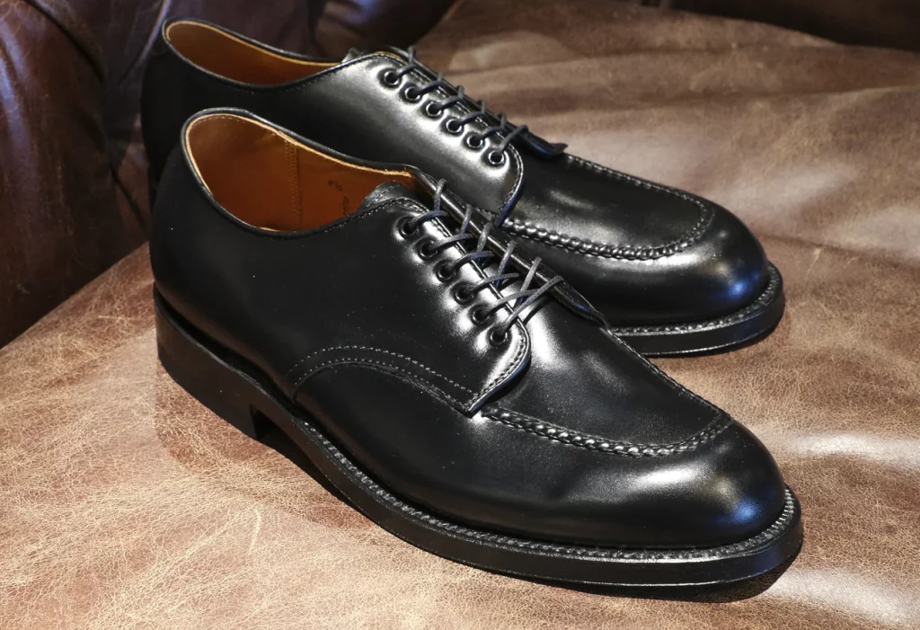 alden brogue mocc toe blucher