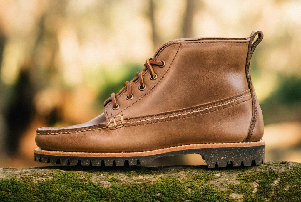 oak street bootmakers camp boot natural chromexcel
