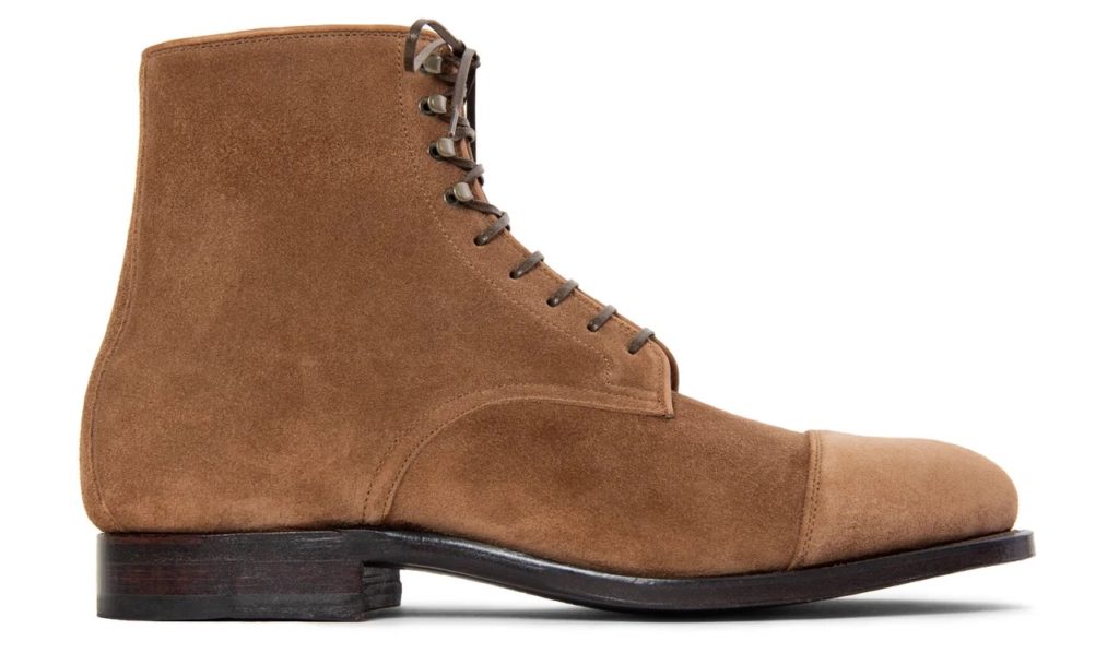 viberg halkett boot acero janus calf suede