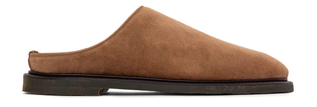 viberg mule acero janus calf suede