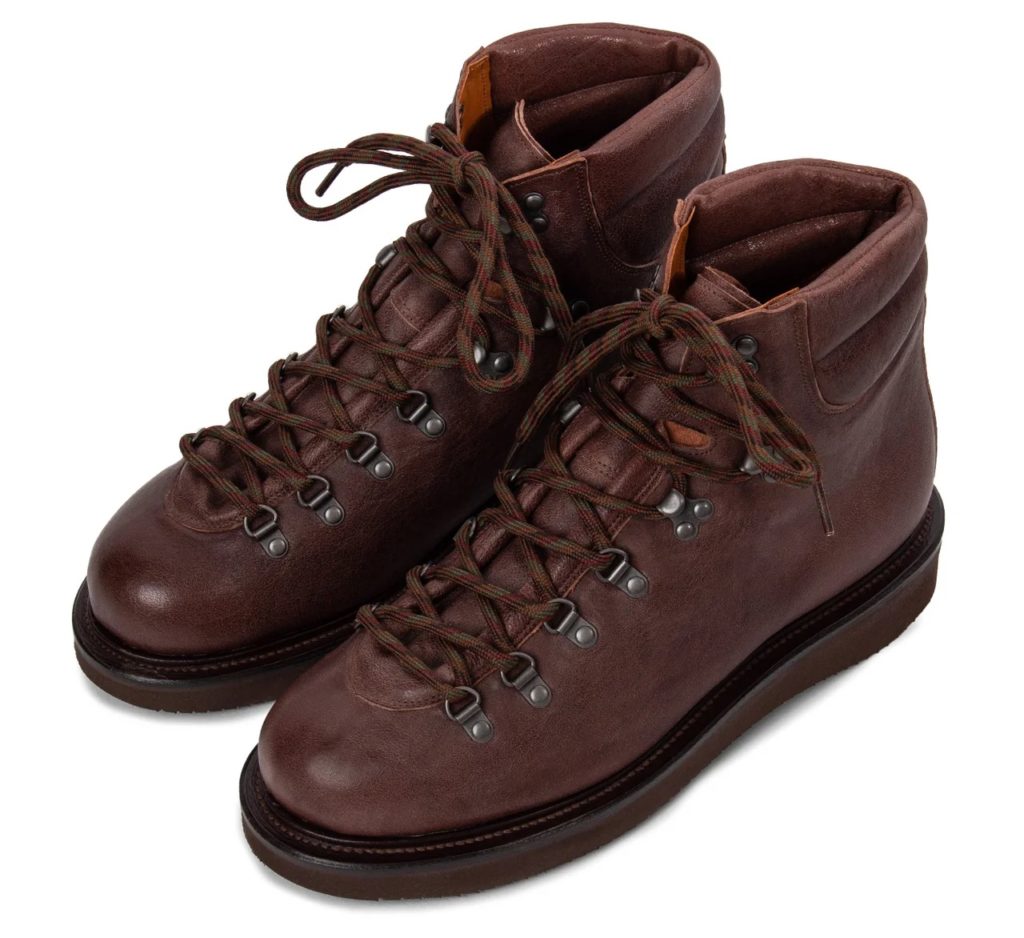 viberg pachena bay marrone washed kangaroo