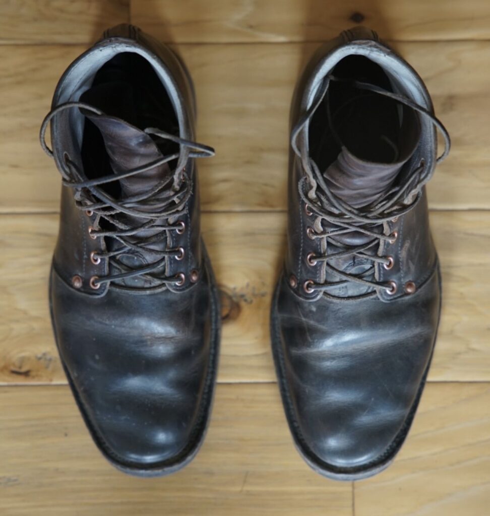 chukchuk endurance leather patina thunderdome