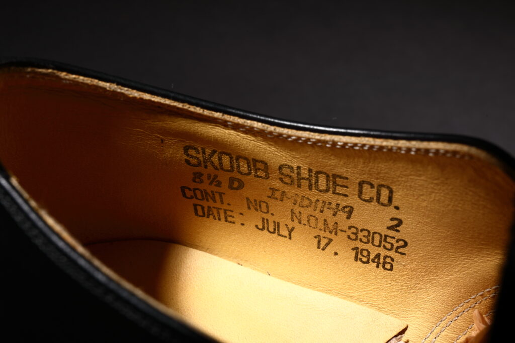 skoob usmc service shoe detail