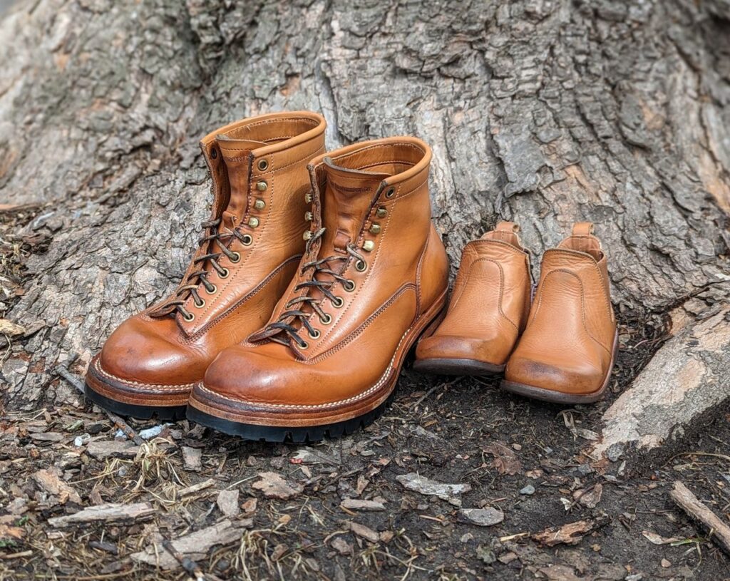 Monroe 19917 LTT Tochigi Natural Cowhide patina thunderdome end