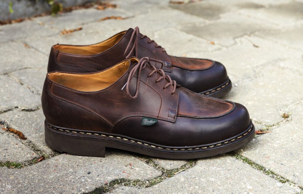 paraboot chambord nubuck gringo patina thunderdome end