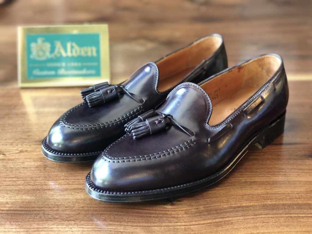 Alden Tassel Loafer—Shell Cordovan