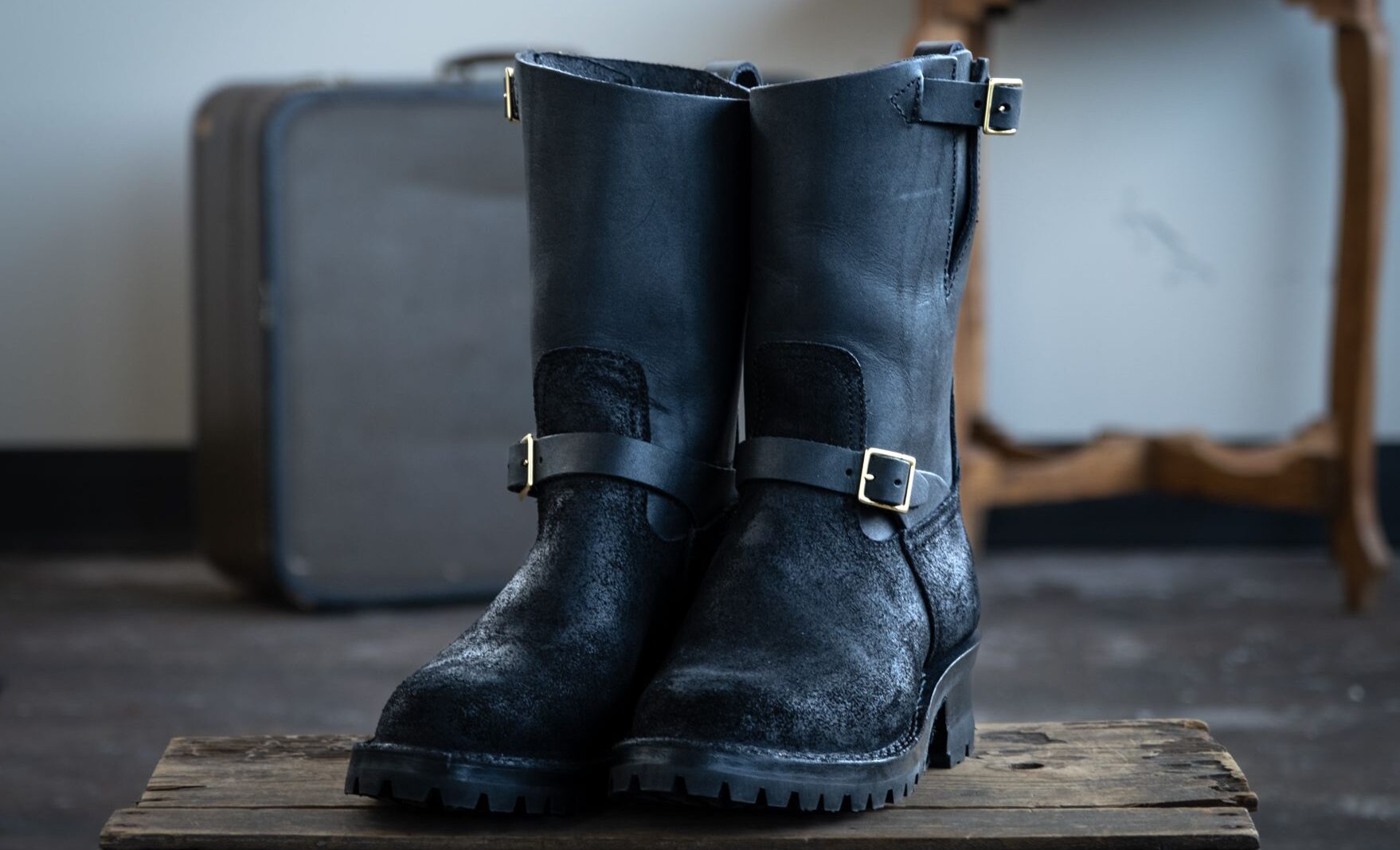 Nicks Boots Pullman Engineer Is B B B Bad To The Bone Stitchdown