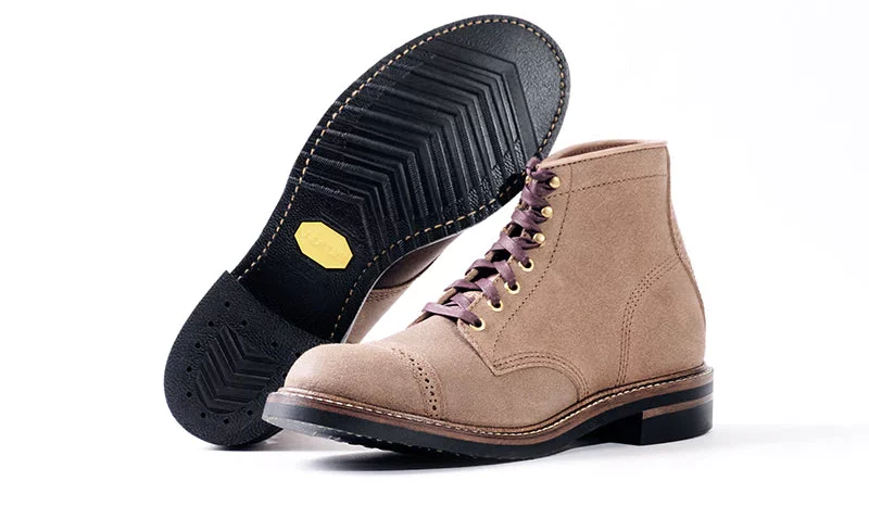 john lofgren combat boot natural chromexcel roughout