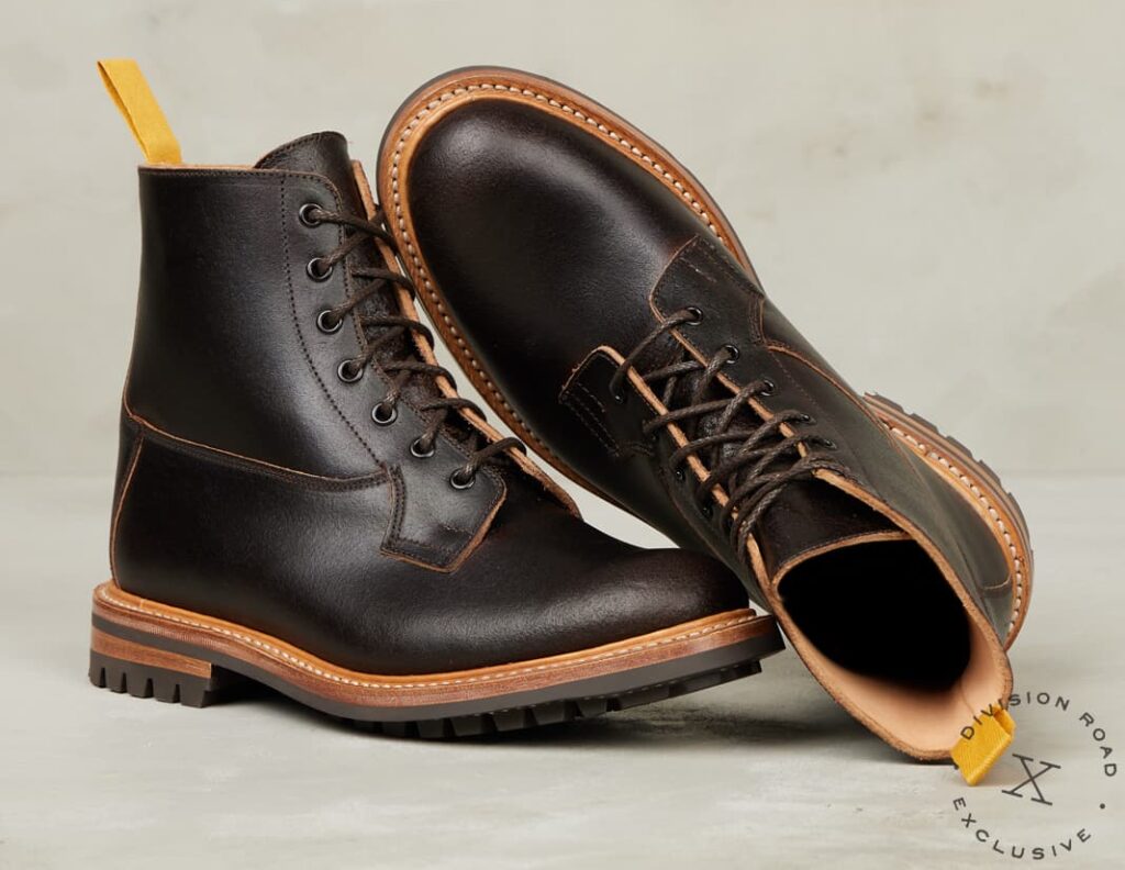 trickers division road burford java waxed flesh