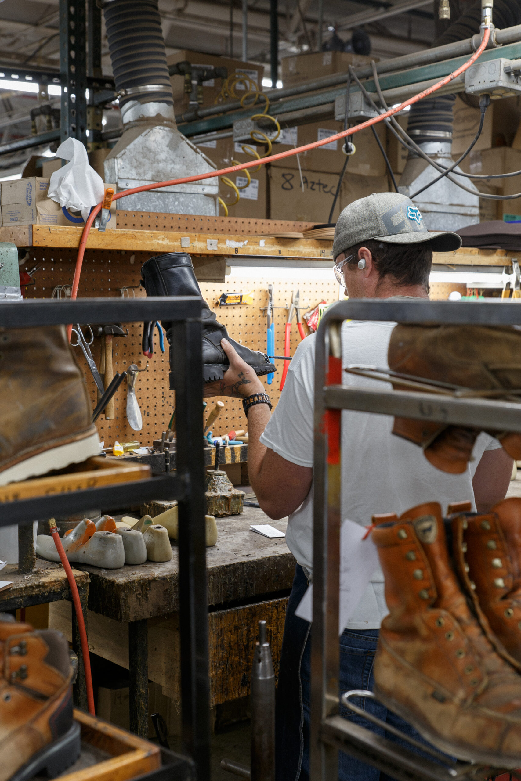 red wing shoes repair department