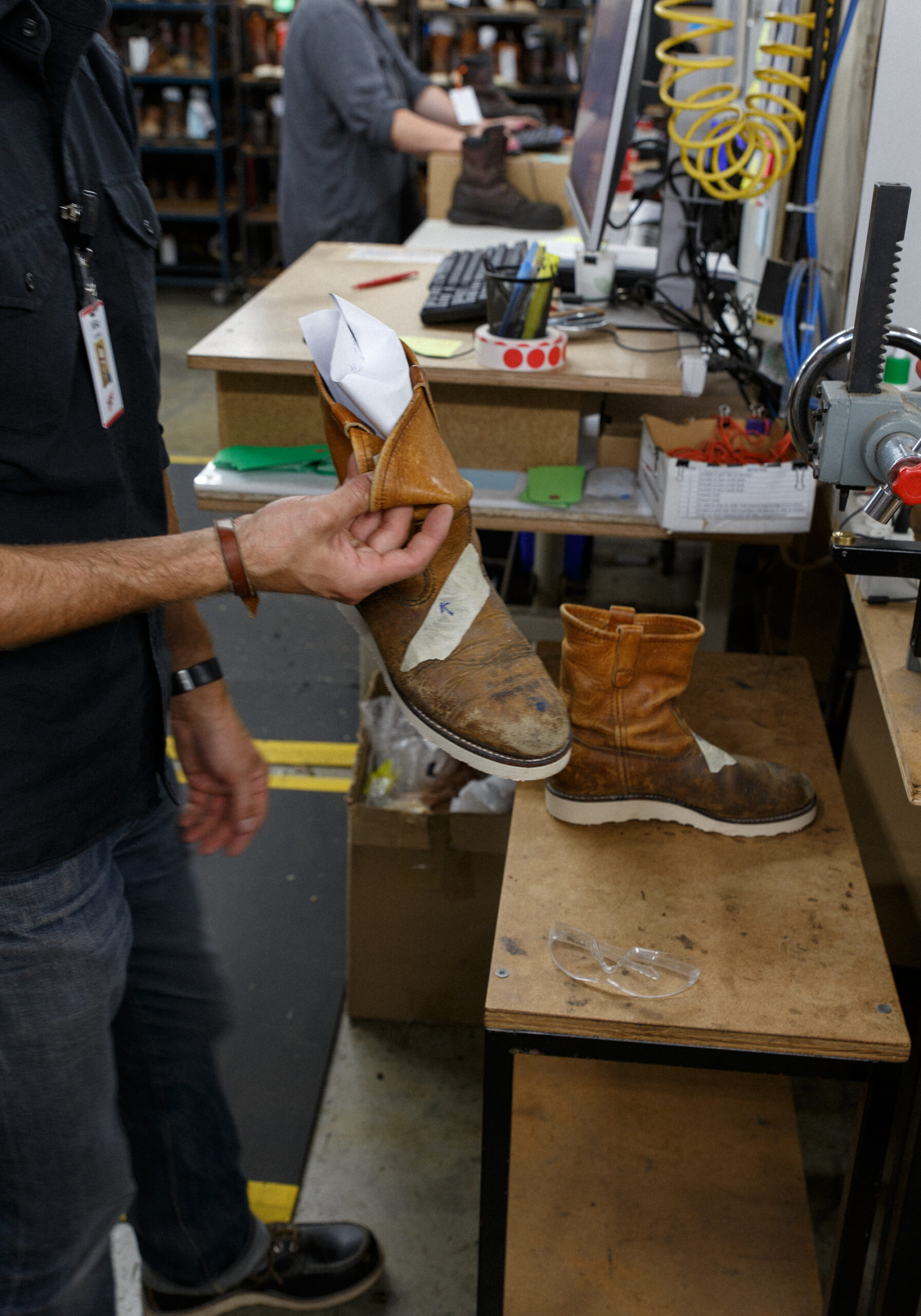 red wing shoes repaired pecos