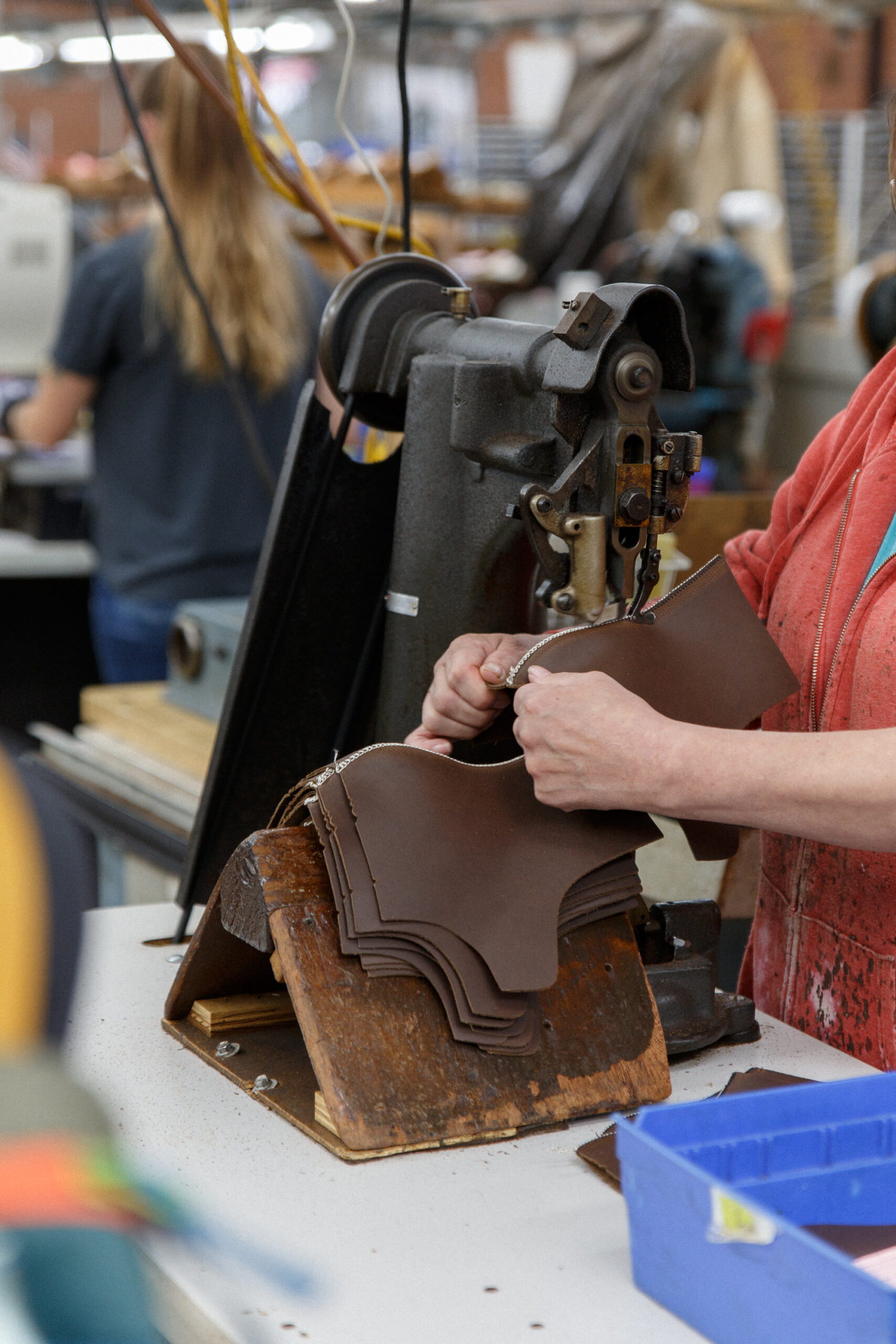 red wing shoes zigzag stitcher