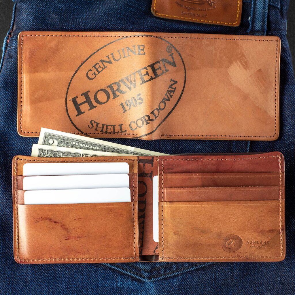 Ashland Leather Horween Shell Cordovan Wallet