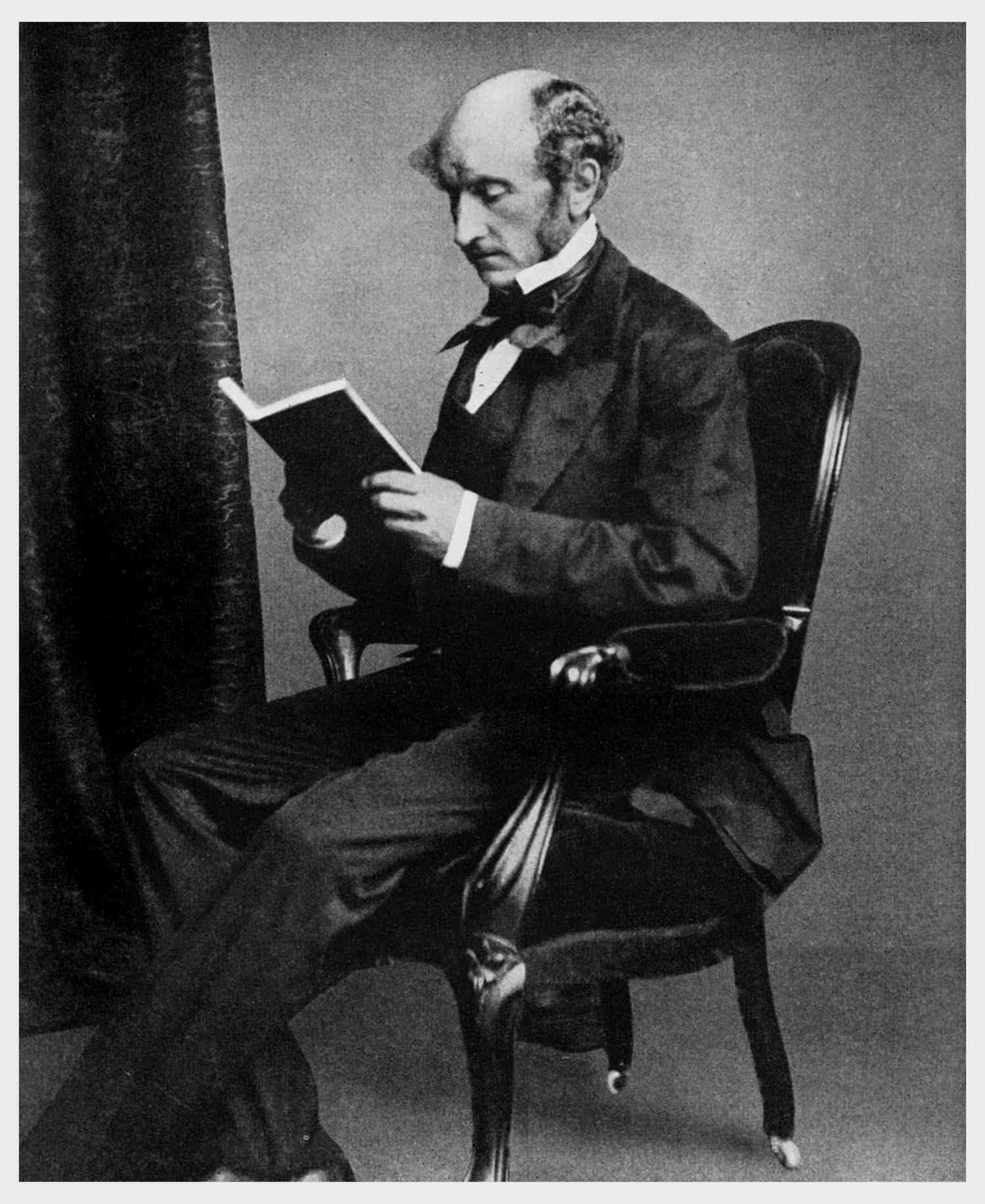 Portrait of John Stuart Mill