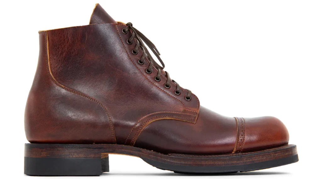 Viberg service boot—2030 last—Horween Leather Brown Nut Cypress