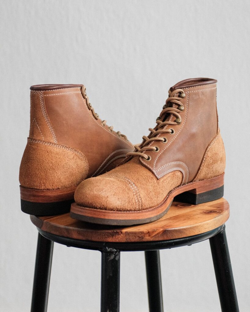 Stitchdown Patina Thunderdome—Akito Heritage Boots