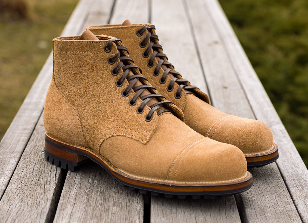 Brooklyn Clothing x Viberg - Service Boot 2040 - Marine Field Shoe Roughout