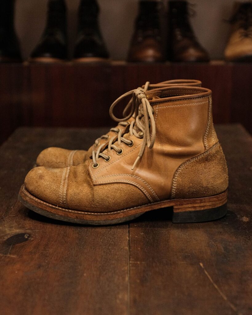 Stitchdown Patina Thunderdome—Akito Heritage Boots
