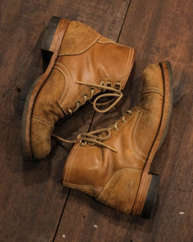 Stitchdown Patina Thunderdome—Akito Heritage Boots