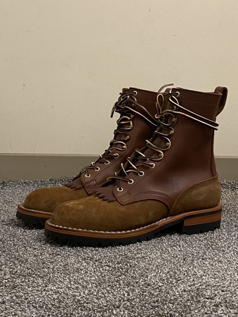 Stitchdown Patina Thunderdome—Nicks Builder Pro—Seidel 1964 Brown Roughout