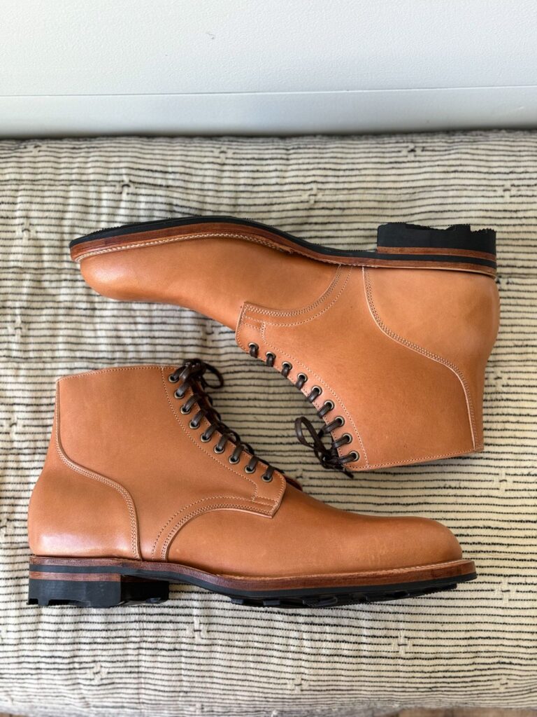 Stitchdown Patina Thunderdome—Viberg x Brooklyn Clothing Service Boot—Maryam Color 1060 Horsebutt