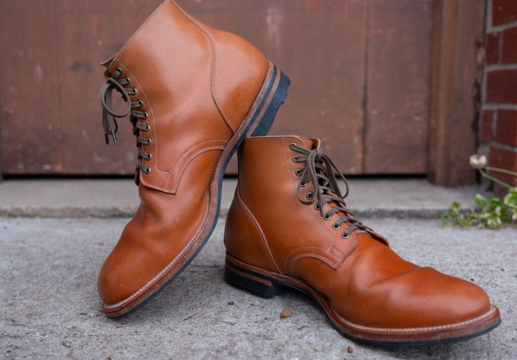 Stitchdown Patina Thunderdome—Viberg x Brooklyn Clothing Service Boot—Maryam Color 1060 Horsebutt