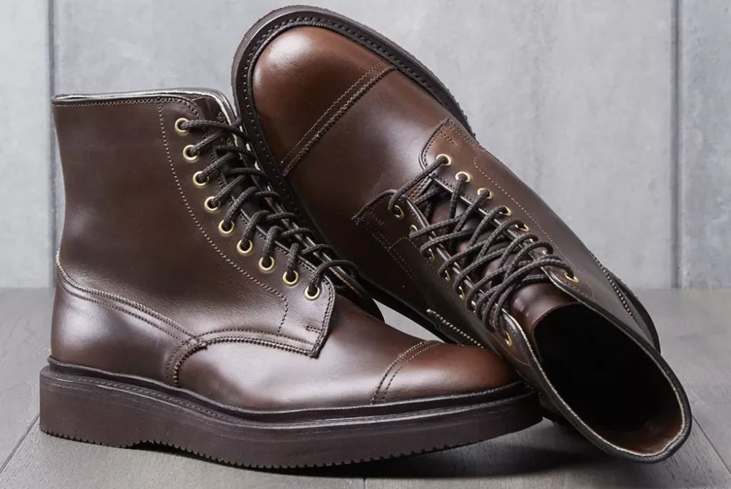 Division Road x Tricker's Churchill Boot Horween Cavalier Leather