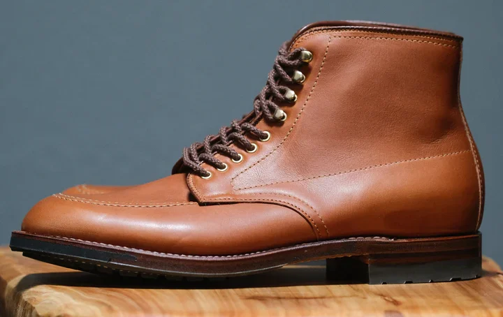 Brogue x Alden - Indy Boot - Saddle Calf